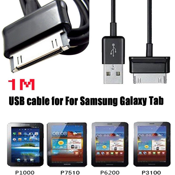 Cáp Sạc Usb 1m Cho Samsung Galaxy Tab2 P5100 P5110 P3100 P3110 P6800 N8000