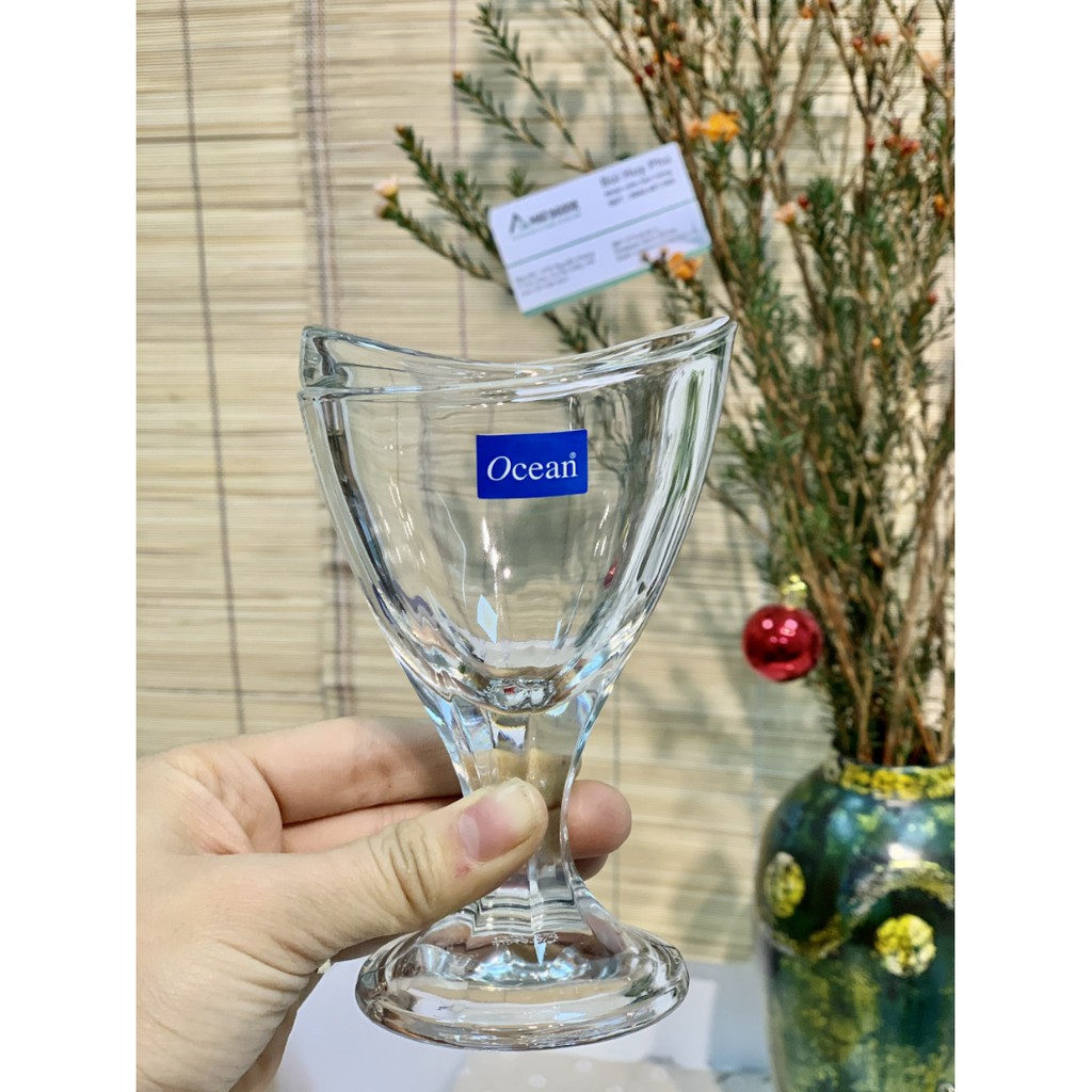 Một Chiếc Ly đựng kem tươi thủy tinh thái lan Ocean Delight Sundae Cup đẹp cao cấp giá rẻ chính hãng 160-165-223ml