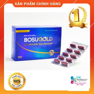 ĐẠM DINH DƯỠNG BOSUGOLD- nguồn đạm tự nhiên, tăng cường sức khoẻ