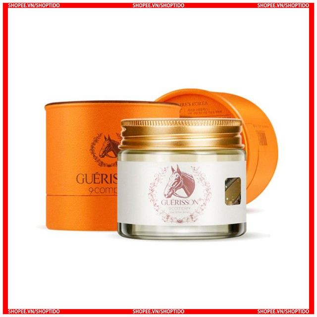 Mẫu Mới Chính Hãng - Kem dưỡng dầu ngựa Guerisson 9 Complex Cream 70g