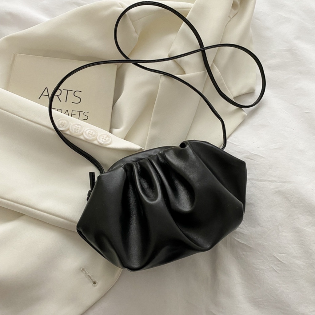 Túi xách nữ xếp ly cỡ nhỏ size 14, khoá bản lề cực kì chắc chắn, kiểu dáng độc lạ - BB0001