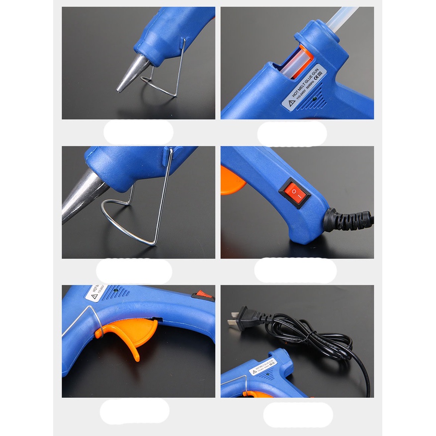 Máy Bắn Keo Nến Silicon 20W - Sửa Chữa Gia Đình, Làm Đồ Hand Made