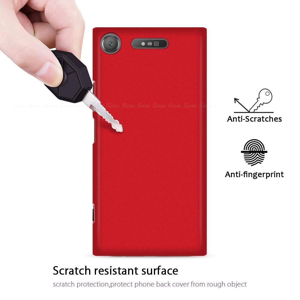 Ốp Điện Thoại PC Cứng Siêu Mỏng Mặt Nhám Cho Sony Xperia XZ3 X XZ1 XZ2 Compact Premium