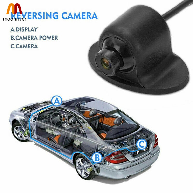 Camera Lùi Xe Chống Nước Tầm Nhìn Ban Đêm Xoay 360 Độ Mr