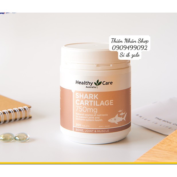 Thuốc bổ xương khớp sụn vi cá mập 750mg 200 viên
