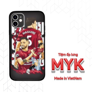 Ốp lưng cầu thủ MU CLB Manchester United cho Iphone 5 6 7 8 Plus 11 12 Pro Max X Xr FOO20210180