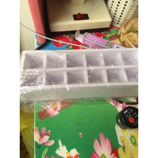 Khay 12 ô đựng son phấn mỹ phẩm