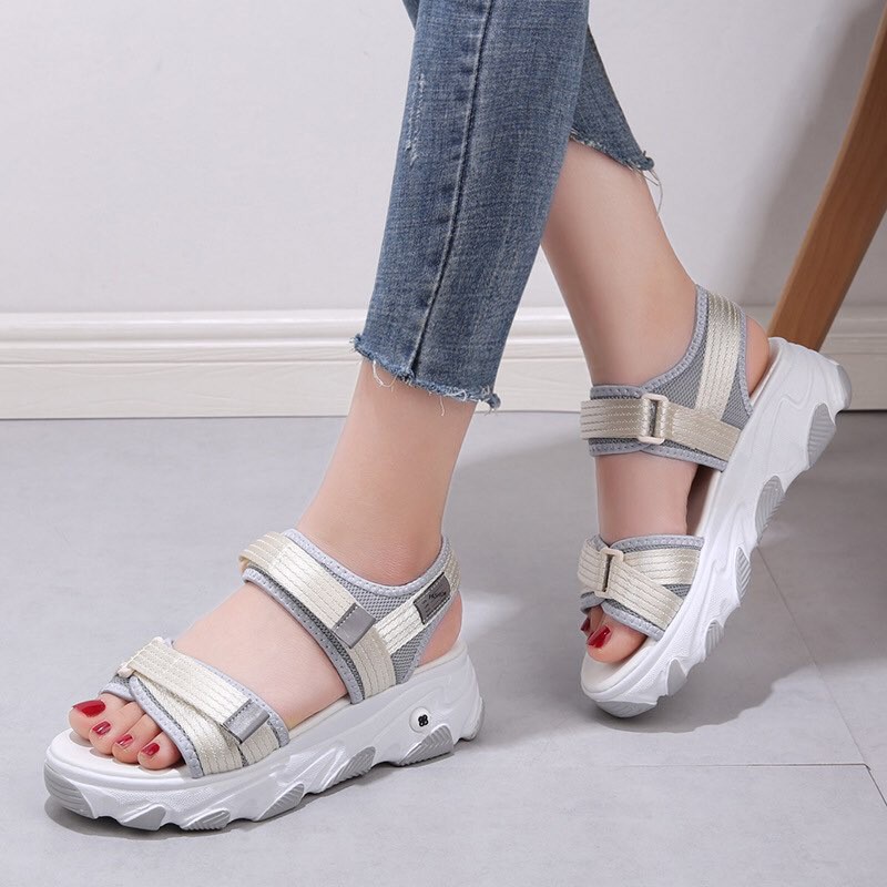 SANDAL THỂ THAO NỮ ĐẾ CAO 5CM