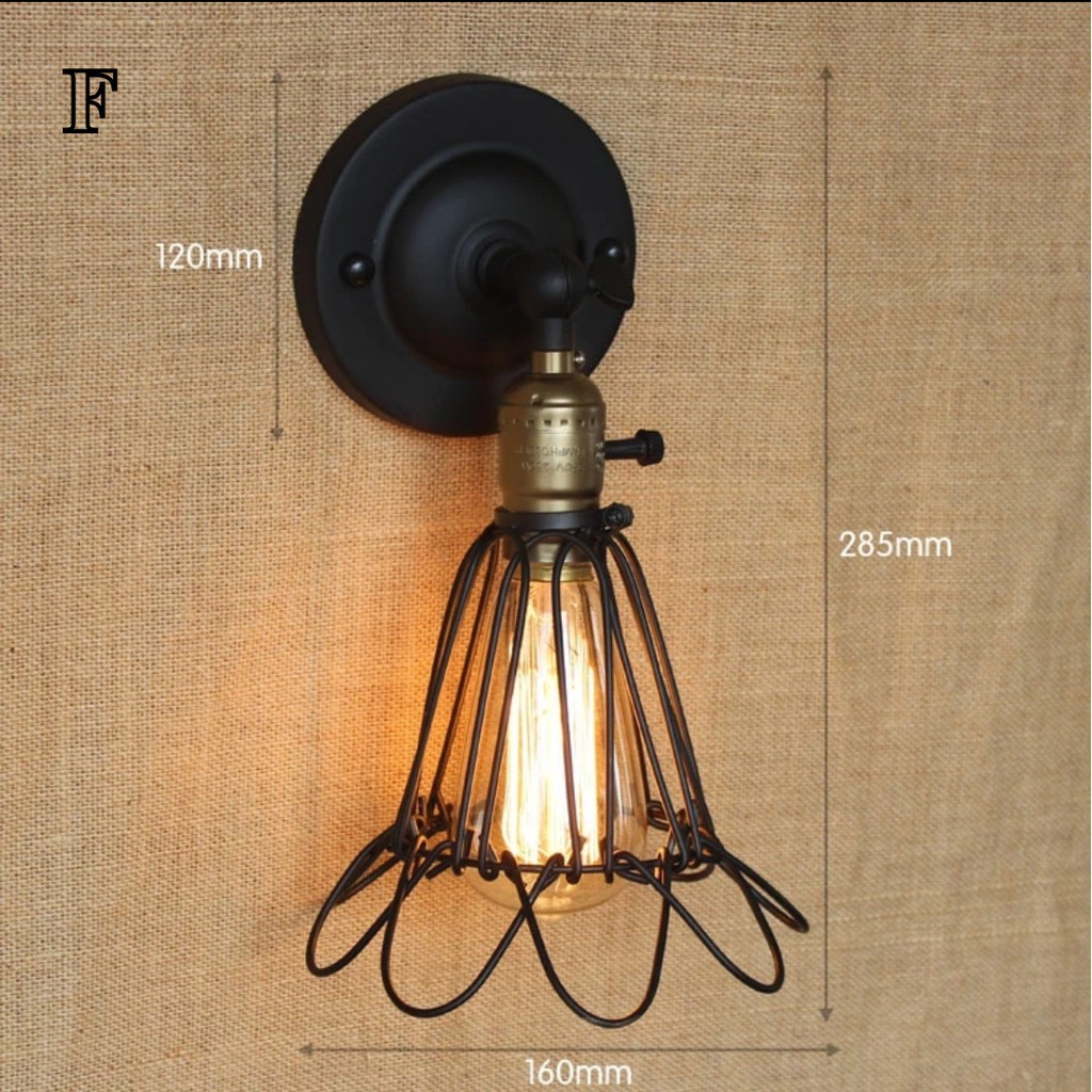 ĐÈN TREO TƯỜNG RETRO