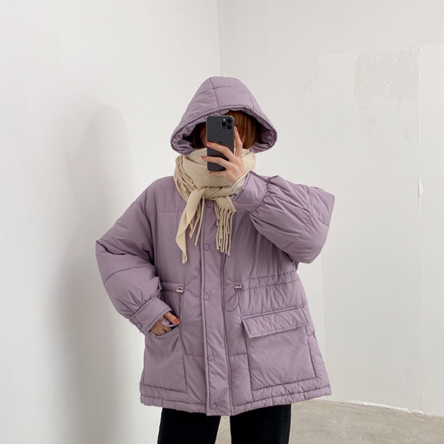 (ORDER) (ẢNH THẬT Ở CUỐI) ÁO KHOÁC PHAO ULZZANG CÓ MŨ HÀN QUỐC SIÊU XINH 4 MÀU | BigBuy360 - bigbuy360.vn