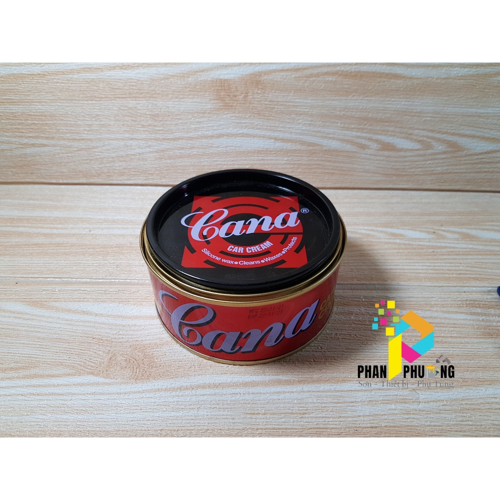 Kem Đánh Bóng Xóa Trầy Xước Cana Car Cream hộp lớn 220g