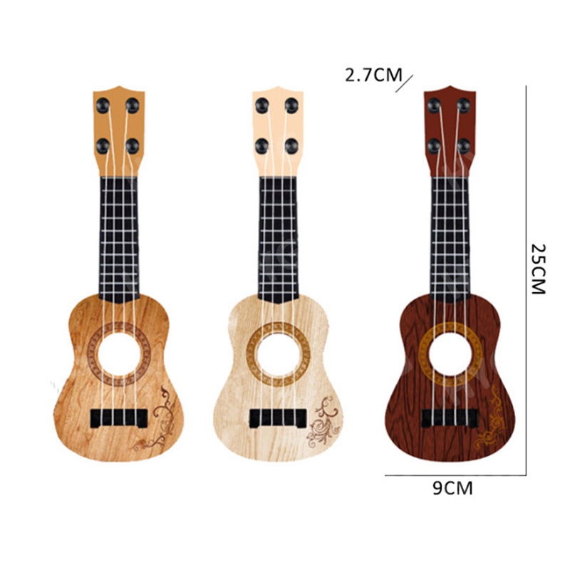 Đồ Chơi Đàn Ukulele HYG Toys Mini Bằng Gỗ Nhiều Màu Sắc