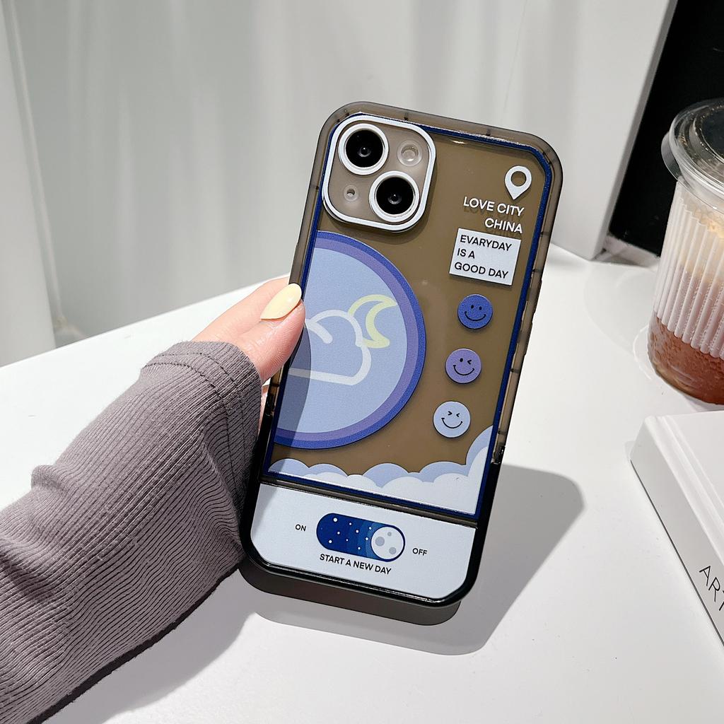 Ốp Điện Thoại in Hình Dự Báo Thời Tiết Cho IPhone 13Promax 12 11 7plus X XR Xsmax