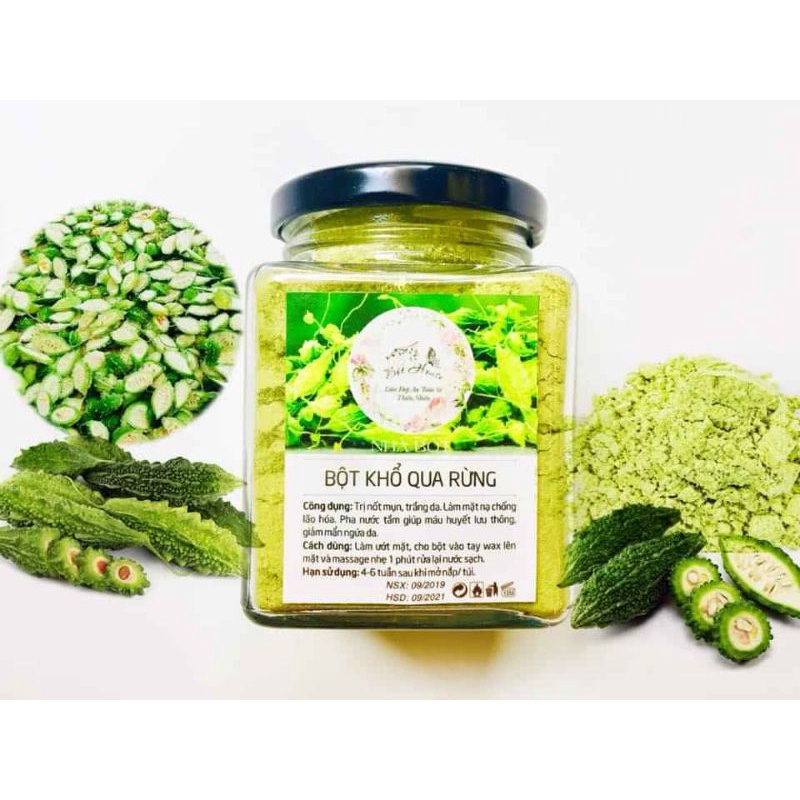 BỘT RỬA MẶT KHỔ QUA RỪNG HANDMADE NHÀ BỘT