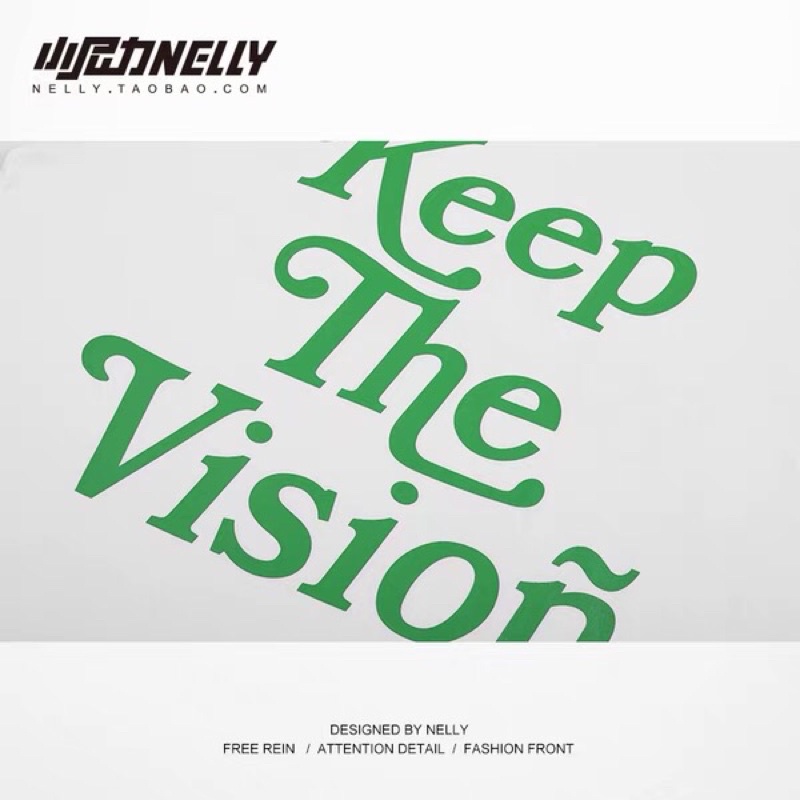 Áo phông nelly heybig sale (có sẵn) keep the vision