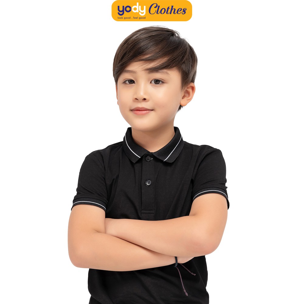 Áo thun polo trẻ em YODY chất vải cao cấp thoáng mát KID3261