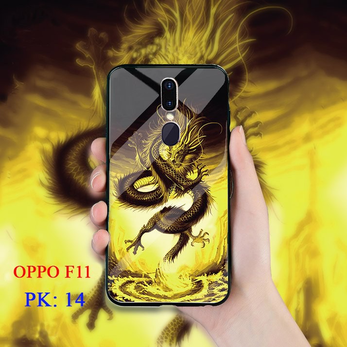 Ốp lưng mặt kính oppo F11