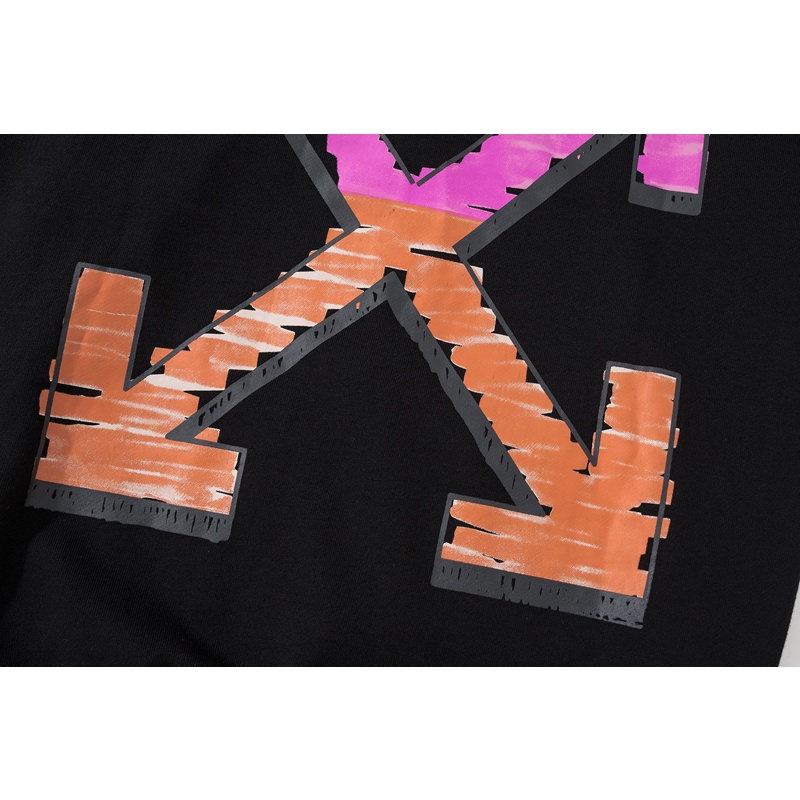 Áo khoác cardigan OFF WHITE cotton dáng rộng có khóa kéo phong cách thời trang # 8917