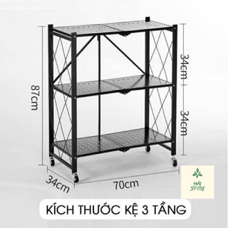 Kệ gấp gọn 5 tầng