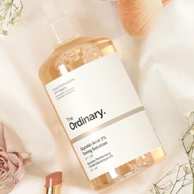 Nước hoa hồng tẩy da chết AHA The Ordinary Glycolic Acid 7% Toning Solution