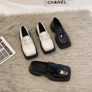 Giày da nữ đế dày phong cách Anh Quốc