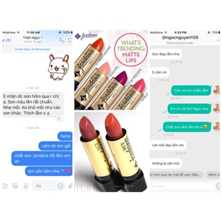 [ Gia tot] Son Lì Jordana Matte Lipstick - Authentic Only