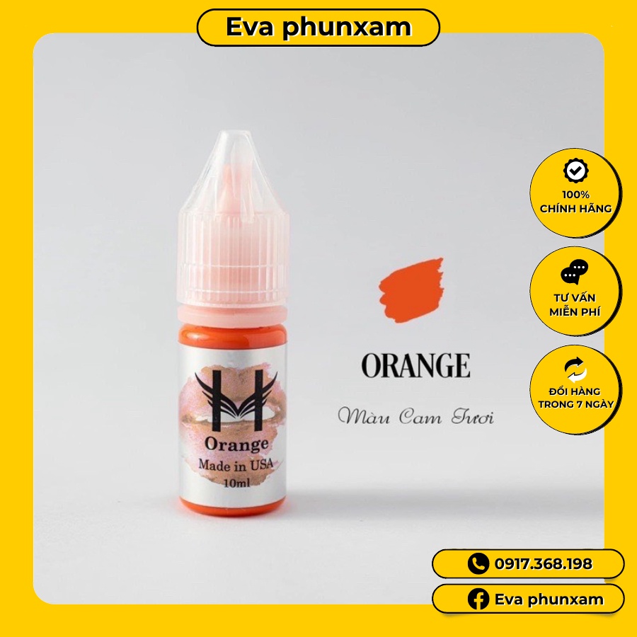 MỰC PHUN XĂM HOA ĐÀO 10 ML - MỰC XĂM CAO CẤP CHÍNH HÃNG