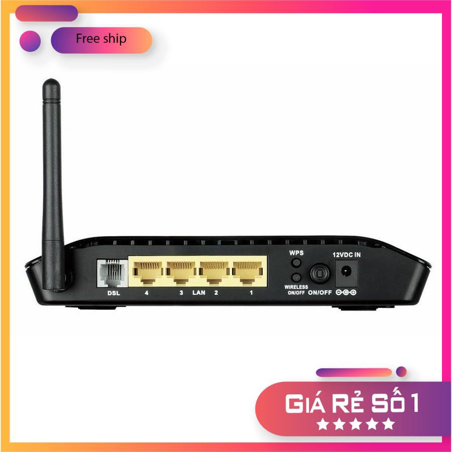 Bộ phát Wifi D-Link DSL-2730E- Moderm wifi Dlink DSL 2730E hàng chính hãng D-Link | WebRaoVat - webraovat.net.vn