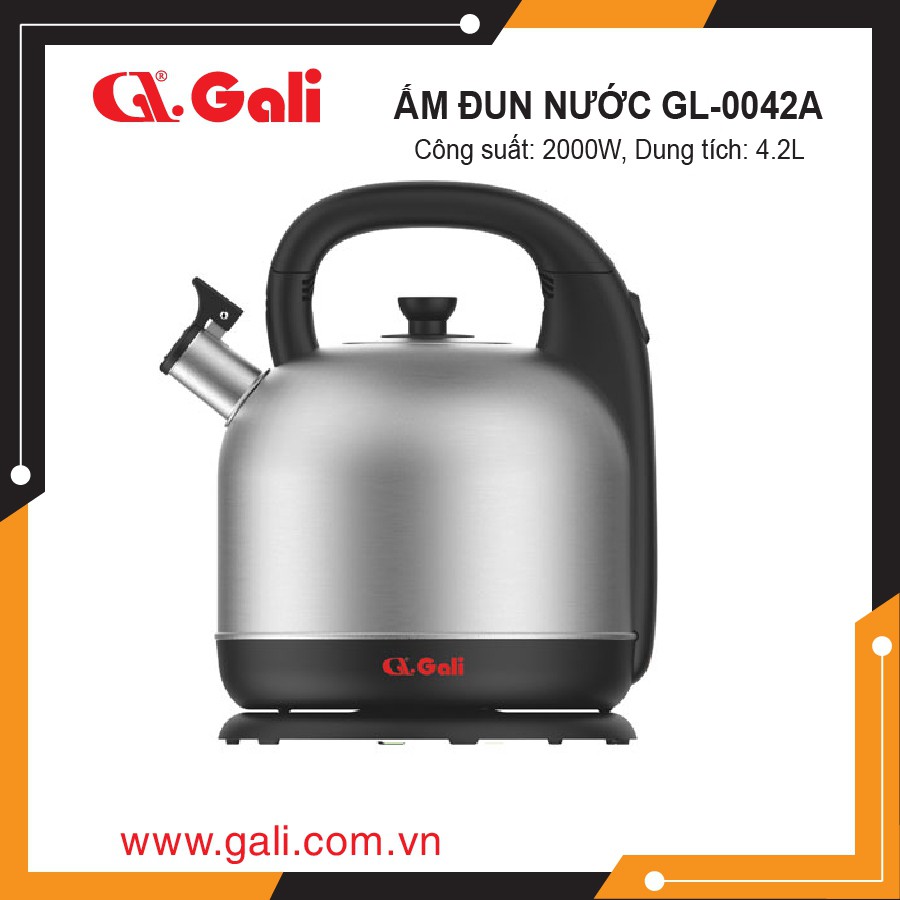 Ấm siêu tốc Gali GL-0042A / Chính Hãng GALI / bảo hành 12 tháng
