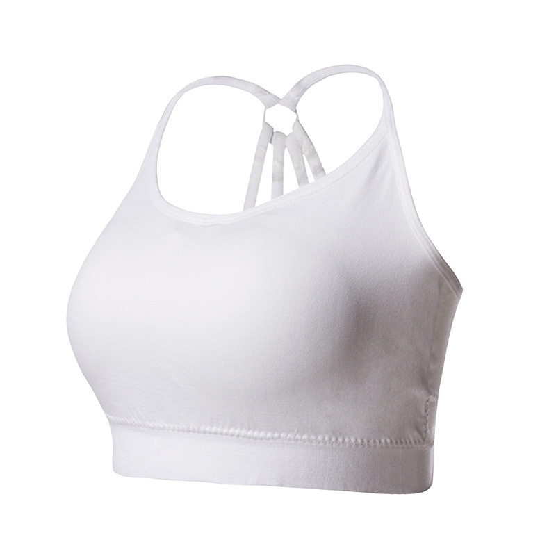 Áo ngực thể thao Yoga có đệm co giãn chống sốc quyến rũ thoáng khí thoải mái cho nữ