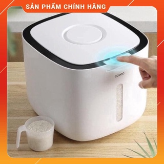 THÙNG GẠO ECOCO 10 LÍT CHỐNG ẨM MỐC CÔN TRÙNG SIÊU AN TOÀN