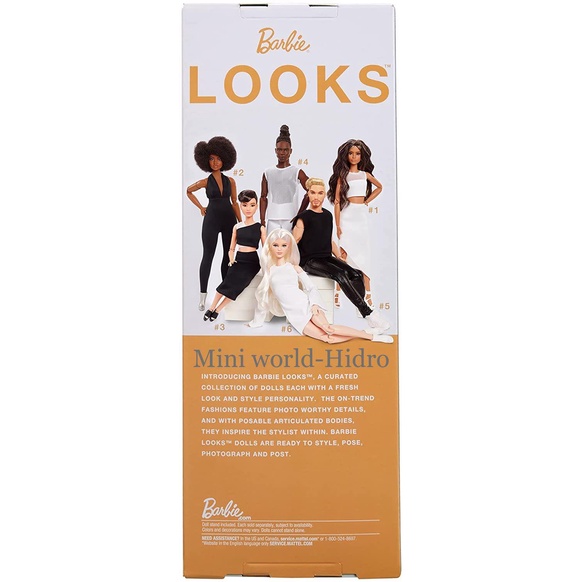 Búp bê Barbie Signature full khớp chính hãng Looks 2021 Susan