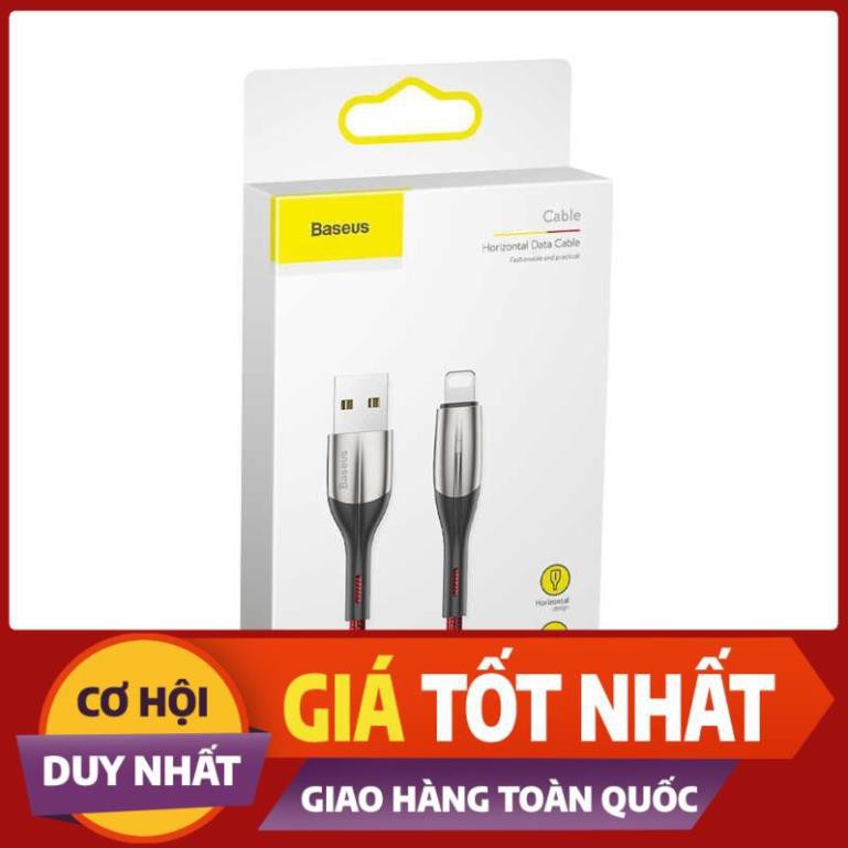 [Sale] ?Cáp sạc và truyền dữ liệu tốc độ cao Baseus Horizontal Data Lightning cho iPhone/ iPad