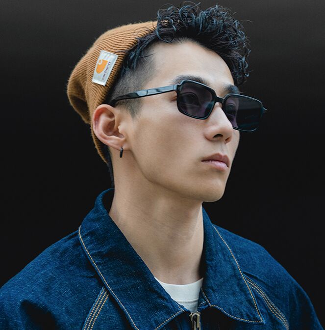 Kính mát gọng vuông cá tính thời trang phong cách Hàn Quốc 2021