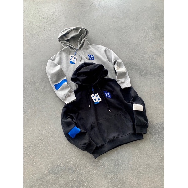 Áo nỉ mũ Ader Error 6th universary patchwork hoodie