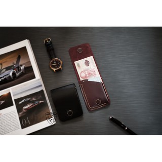 Ví Da Bò Mini Nhỏ Gọn, Ví Sen 3, Bảo Hành Trọn Đời SN Wallet