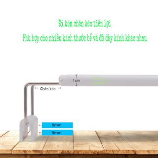 Đèn led GX-A ánh sáng trắng và 3 chế độ ánh sáng RGB cho bể cá cảnh thủy sinh