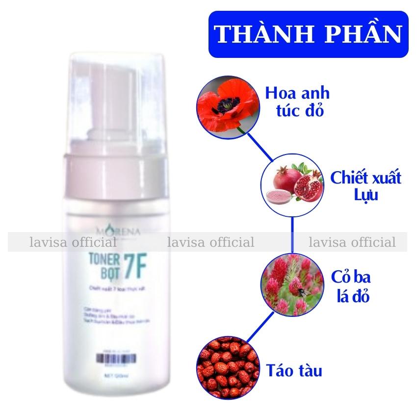 Toner Bọt 7F Huyền Phi Cân Bằng PH Cấp Ẩm, Ngăn Ngừa Lão Hóa, Làm Sạch Bụi Bẩn Dầu Thừa Cho Da