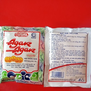 Bột râu câu giòn Agar Agar 25g