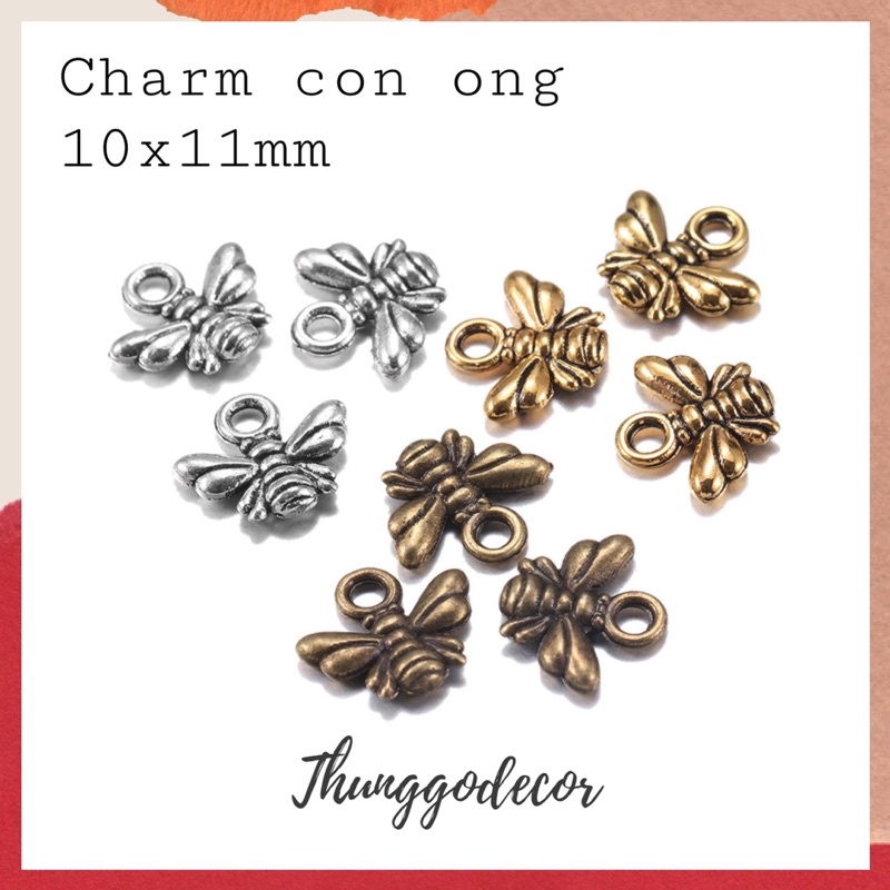 (1cái) Charm hợp kim/mặt dây làm trang sức thủ công/thủ công