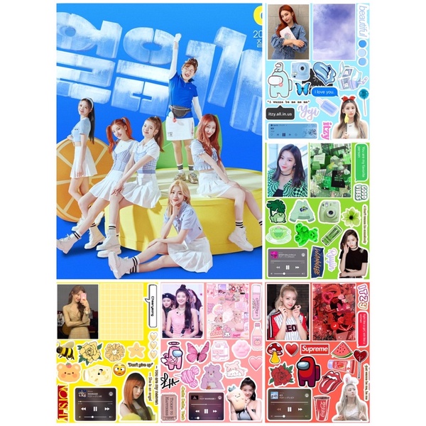 Sticker aesthetic ITZY