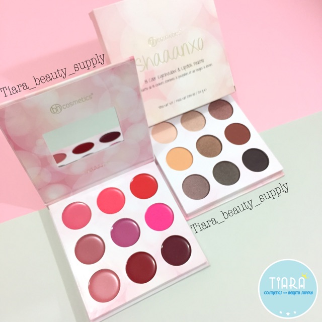 Bảng màu mắt và son môi BH Cosmetics Shaaanxo