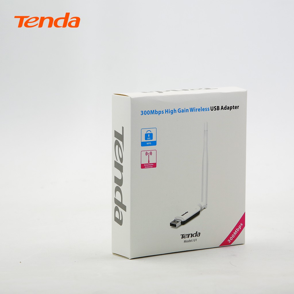 Tenda USB kết nối Wifi U1 tốc độ 300Mbps - Hãng phân phối chính thức ChopperGaming