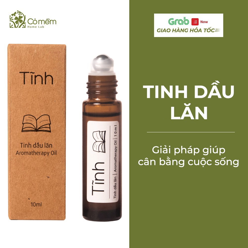 Tinh dầu lăn giải pháp cân bằng cuộc sống Tĩnh Nhàn Thư Cỏ Mềm 10ml