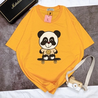 Áo thun cartoon unisex panda dr