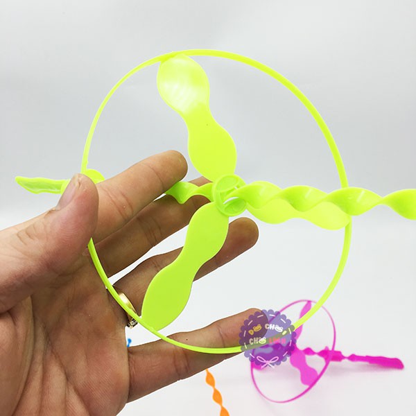 Bộ đồ chơi 4 cây chong chóng rút 3 cánh bằng nhựa