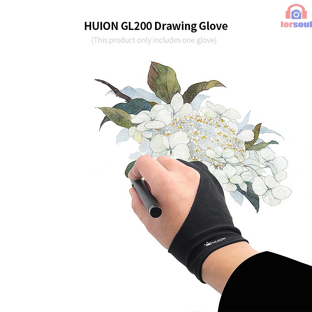 Găng Tay Hai Ngón Huion Gl200 Gọn Nhẹ Chống Mồ Hôi Cho Màn Hình Đồ Họa