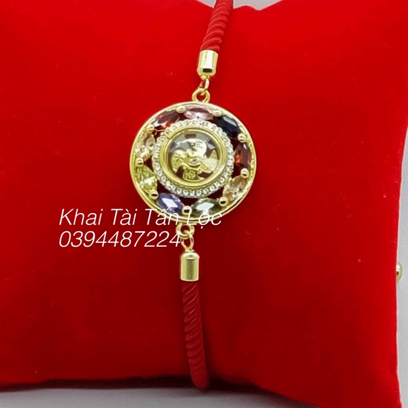 VÒNG TAY CHUYỂN VẬN PHONG SINH THUỶ KHỞI DÂY ĐỎ