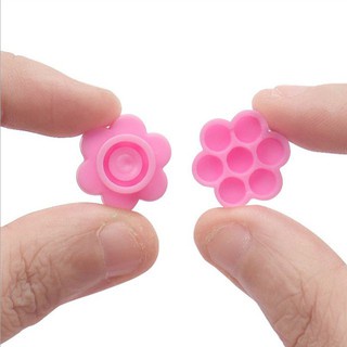 Nút đựng keo MDC LASHES hoa mai 6 cánh mẫu mới DỤNG CỤ NỐI MI KEO NỐI MI