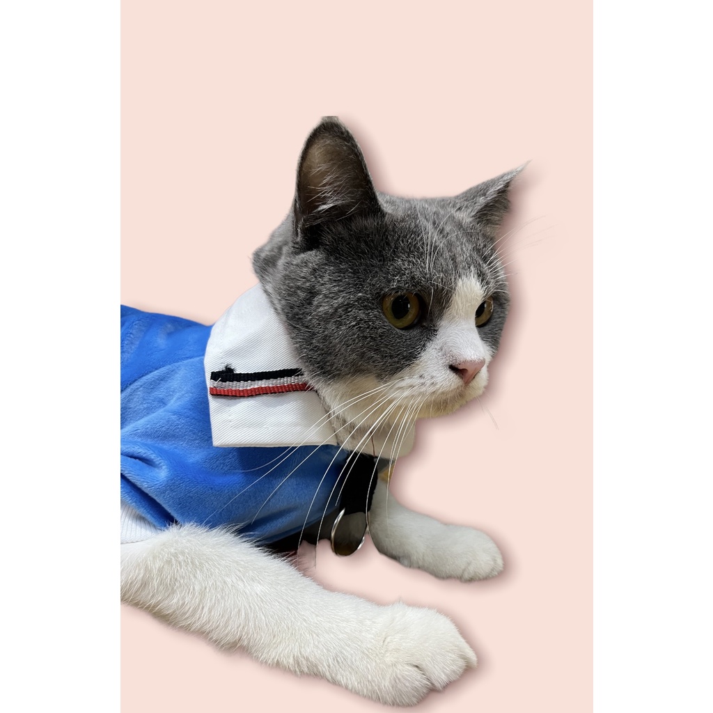 Áo sơ mi sành điệu cho chó mèo/ Áo có cổ cho thú cưng
